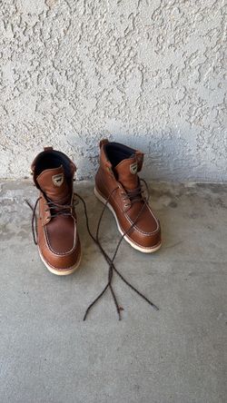 Red Wing Men’s Boots Size 9.5 Safety Toe