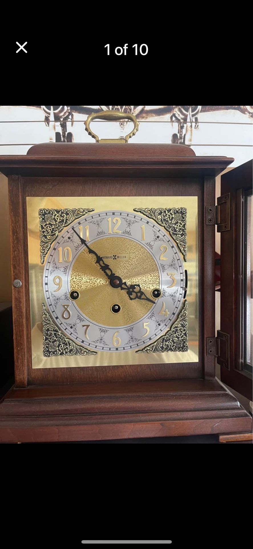 Howard Miller Bookshelf Grandfather Clock