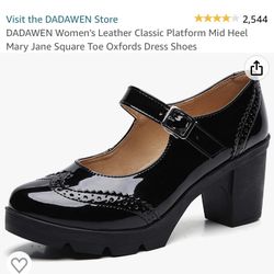 Mary Jane Black Shoes
