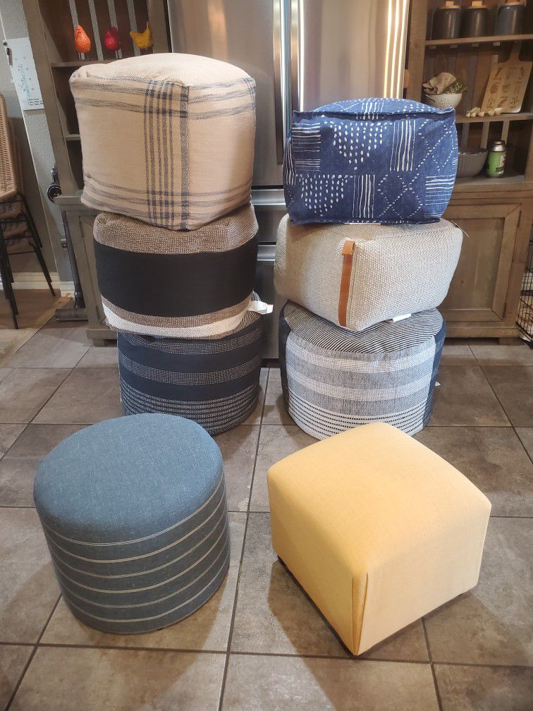 New Poufs From Target! 