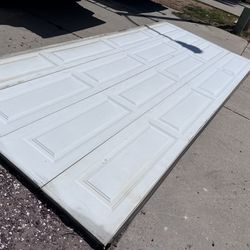16x7 Used Garage Door 
