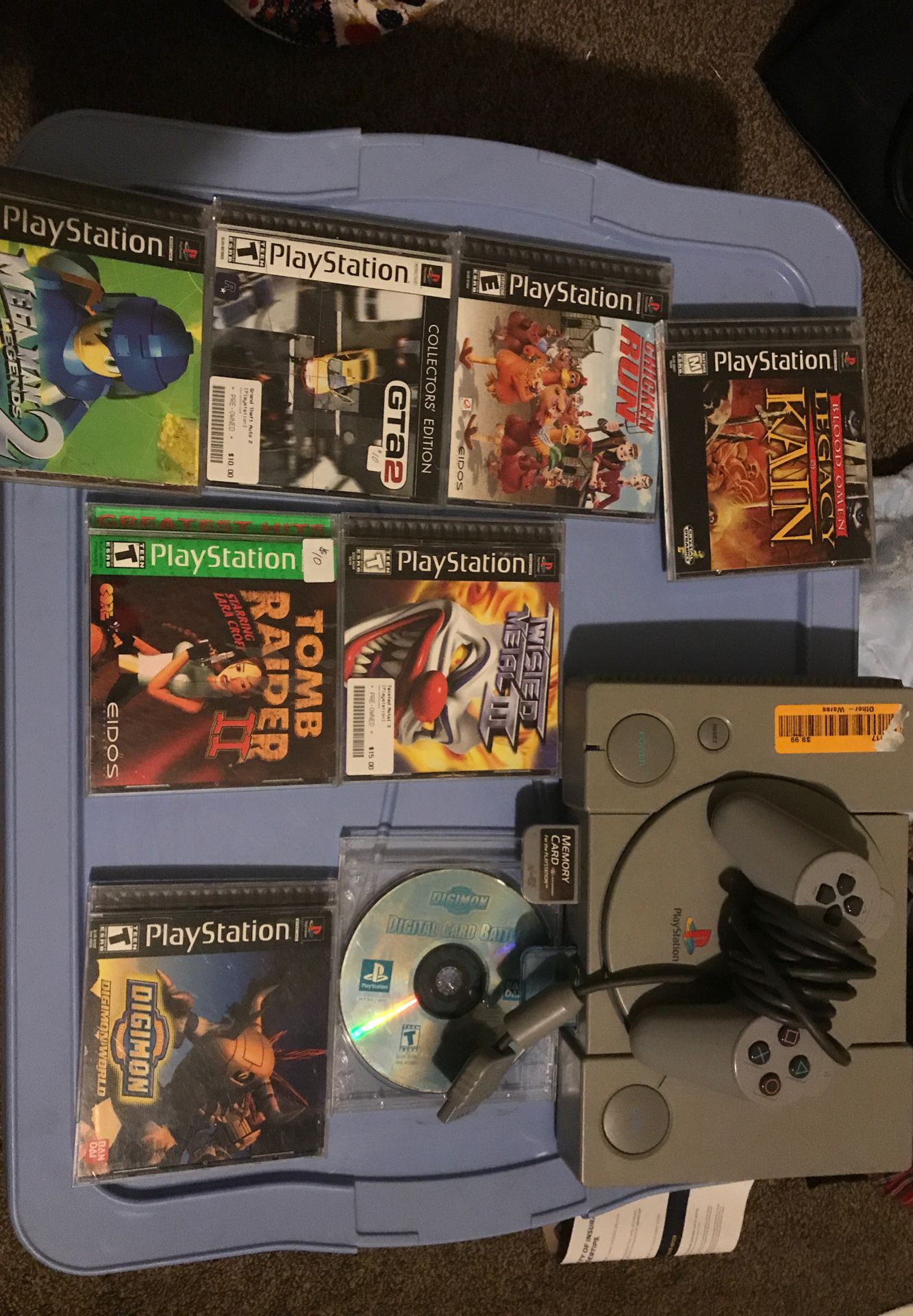 Psx with games