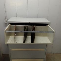 Metal File Cabinet With Key For Legal Or Letter Size Paper 