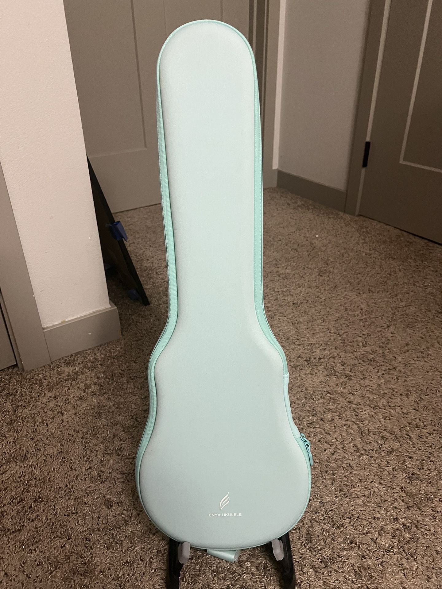 RARE Enya Nova U Concert Ukulele – Blue w/ AcousticPlus FX + Case (SOLD OUT!)
