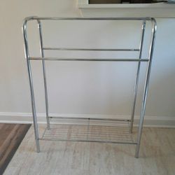 Metal Rack For Quilts Or Blankets