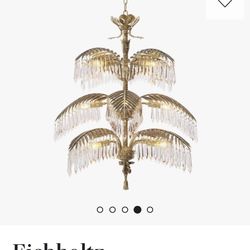 Antique Crystal Chandelier