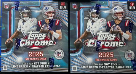 Topps Chrome Football Mega Boxes (2)