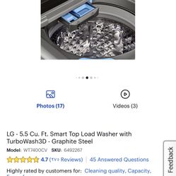 washer never opened