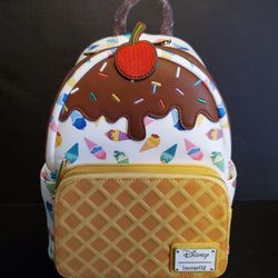 Loungefly Princess Ice Cream Mini Backpack 