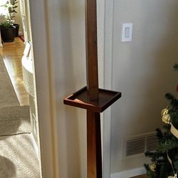 Coat Rack Stand With Key/Wallet Holder