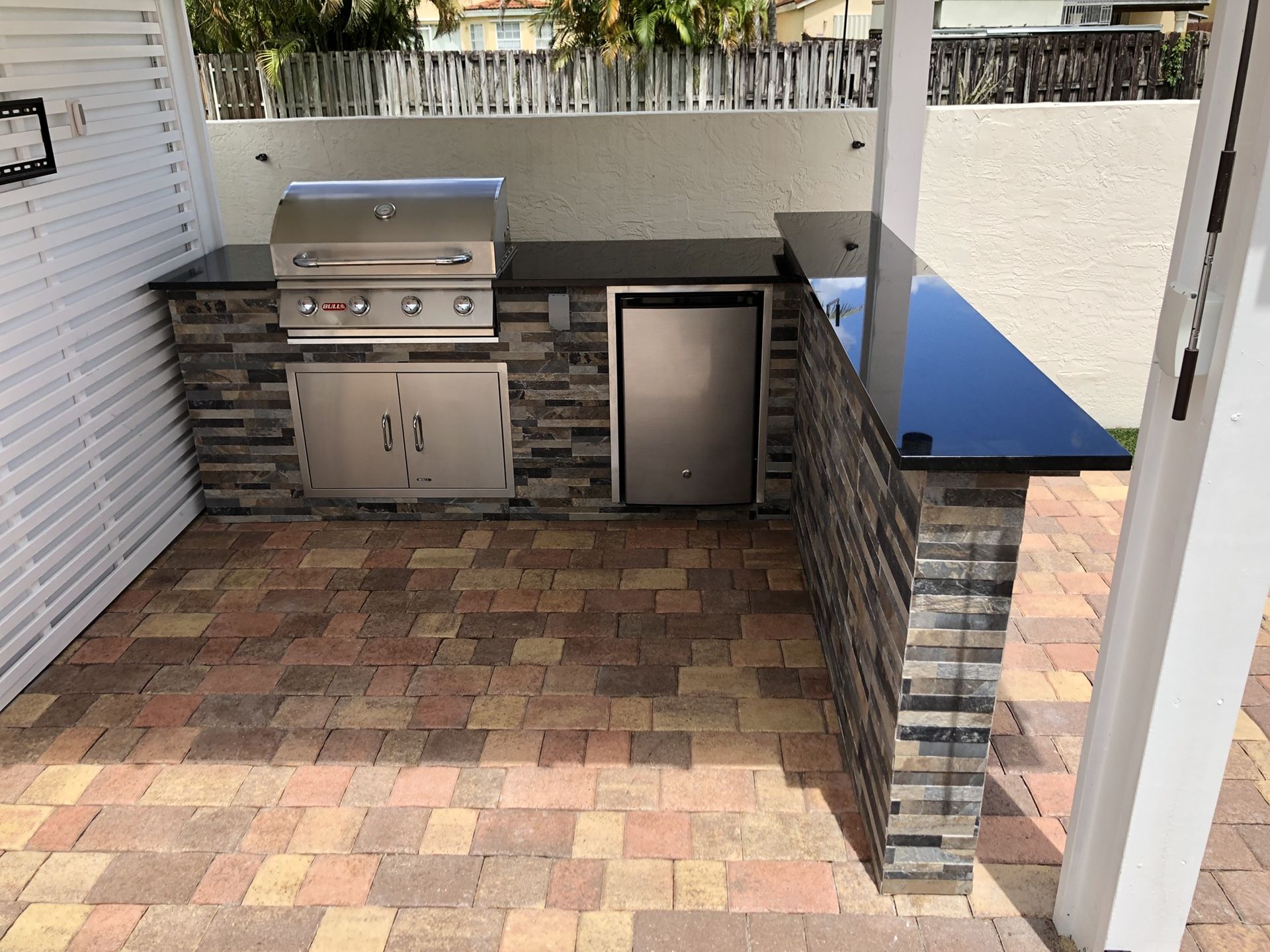 Outdoor kitchen Bbq