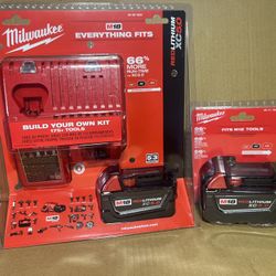 Milwaukee M18 5.0 Xc Battery’s And Charged 