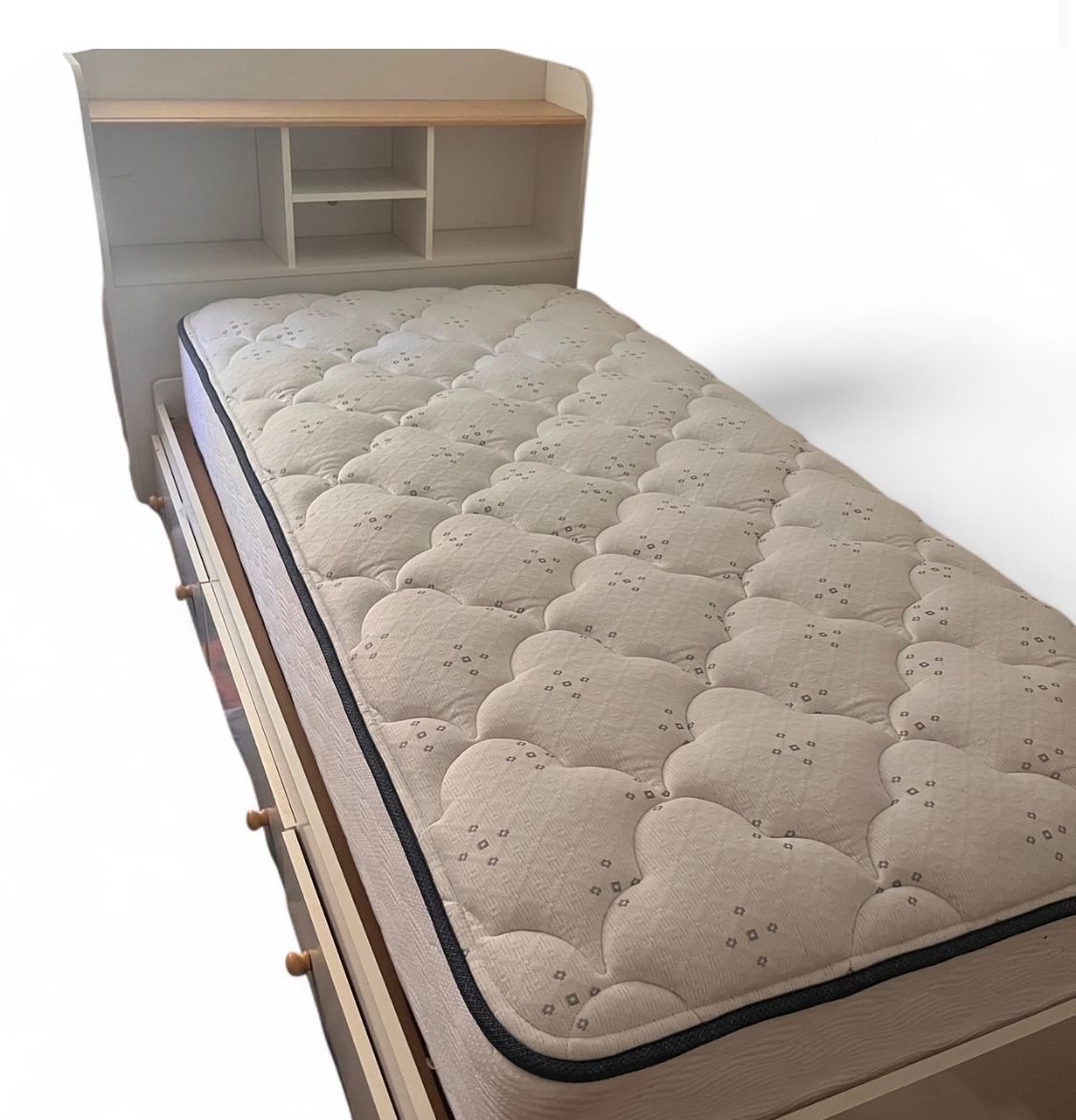 Twin Size Mattress With Bed Frame