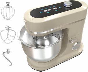 🔥 BRAND NEW 8QT Stand Mixer 900W w/ Touch Screen & Attachments (HABLÓ ESPAÑOL)