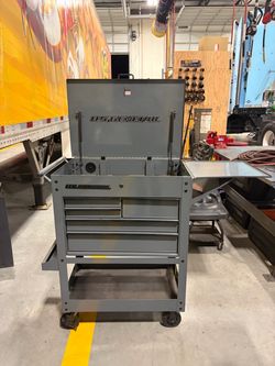 U.S. General Rolling Tool Cart with Drawers