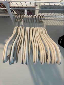 100 brand new hangers from The Container Store