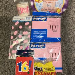 Sweet 16 Party Lot