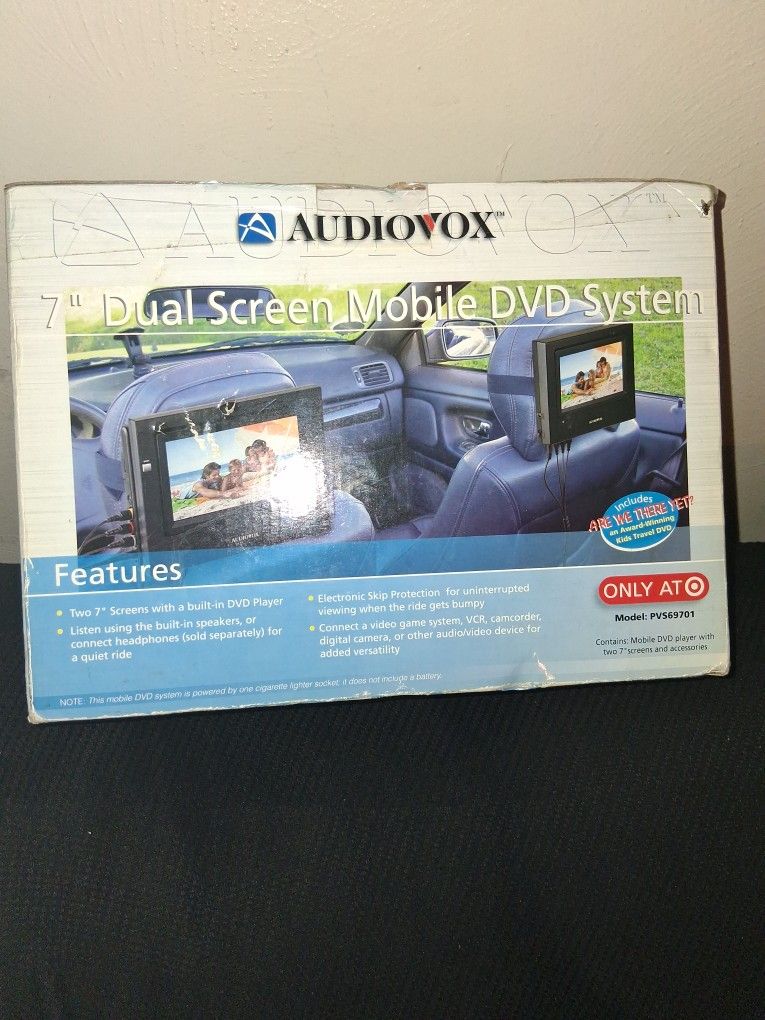 DVD System For Car