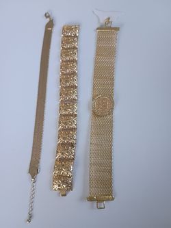 Gold-Tone Bracelets