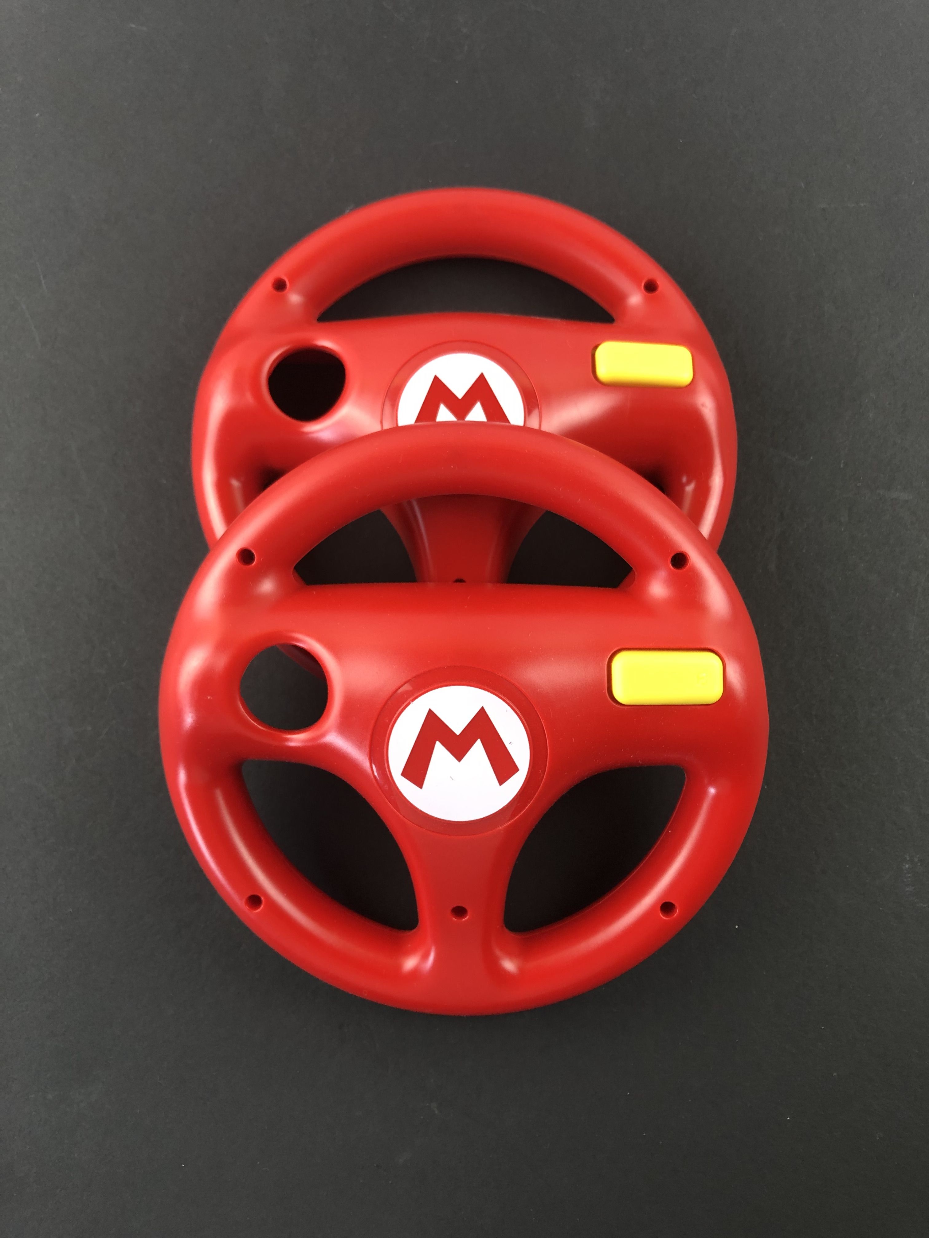 Hori Mario Themed Racing Wheels - Nintendo Wii/Wii U - 2x in listing