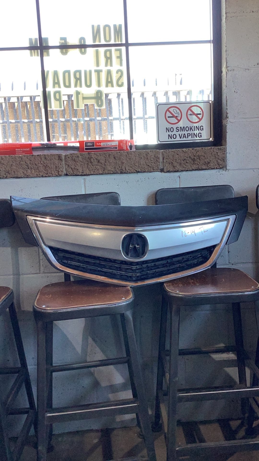2012 Acura TL GRILLE Original 2014