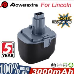 For Lincoln 18V 3.0Ah Battery Power Luber Grease Gun LNI-1801 LNI-1842  LNI-1844