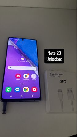 Samsung Note 20 5G. Like New And Unlocked!