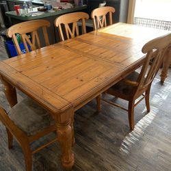 Matching Dining Table And Chairs With Buffet 