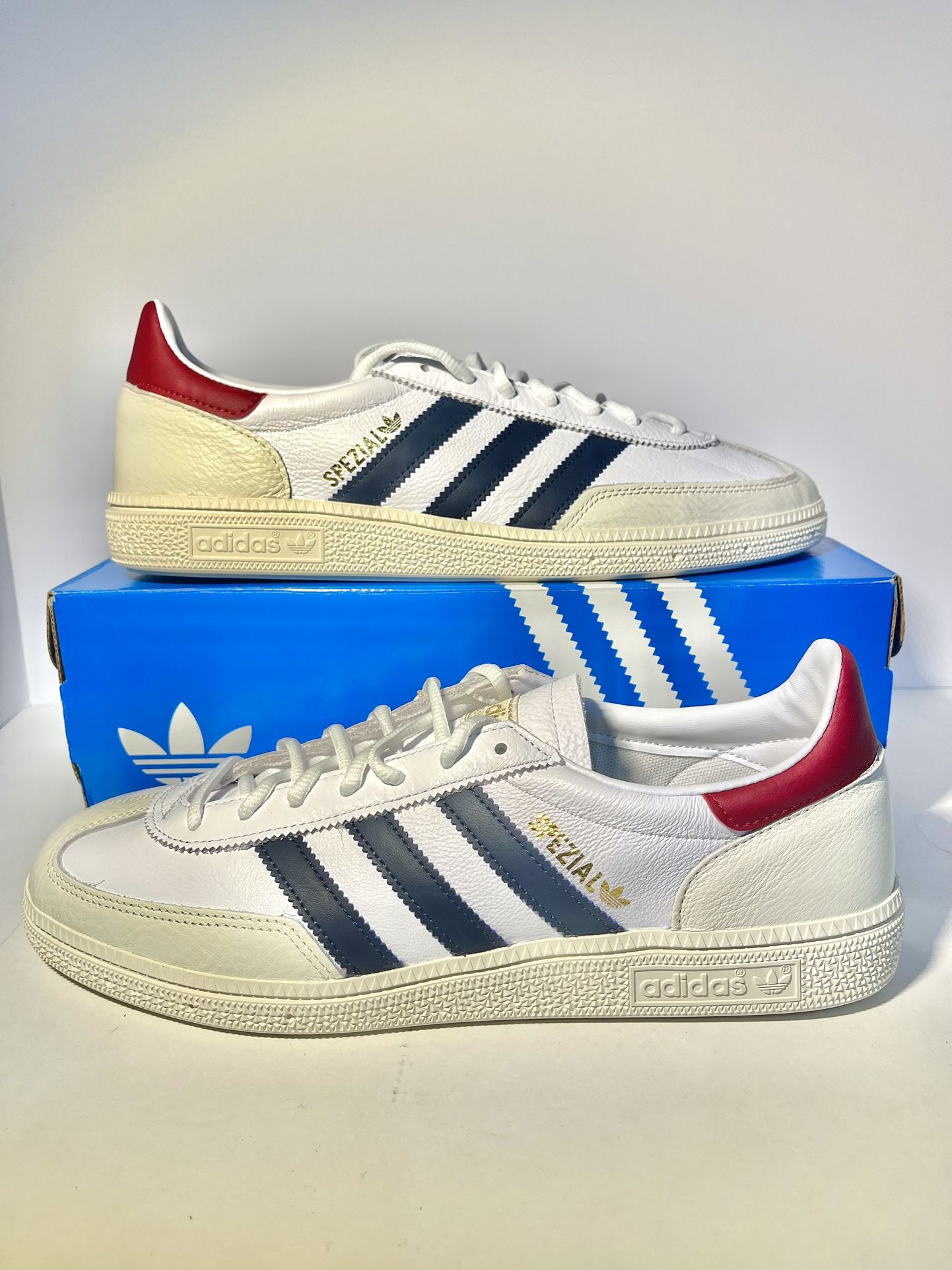 Adidas Handball Spezial USA Cloud White Arctic Night Mens Sneakers 9.5, 10 MENS AVAILABLE