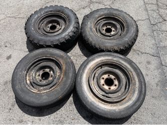 Chevy or GMC disk brake 6 lug Steelies c10 classic trucks