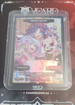 VCard Secret Recipe (Holographic) Promo Trading Card