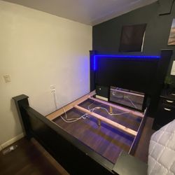 Bed Frame And Dresser 