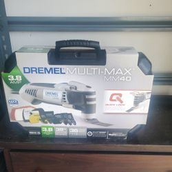 Dremel MM40-06 Multi-Max 3.8-Amp Oscillating Tool Kit with Quick-Lock - NEW