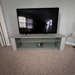 Grey TV Stand Super Solid GIVE ME AN OFFER!