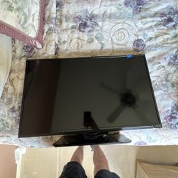 Small Vizio Tv W Remote 