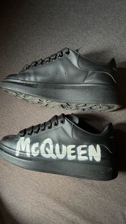 Alexander McQueen Oversized Graffiti Sneakers