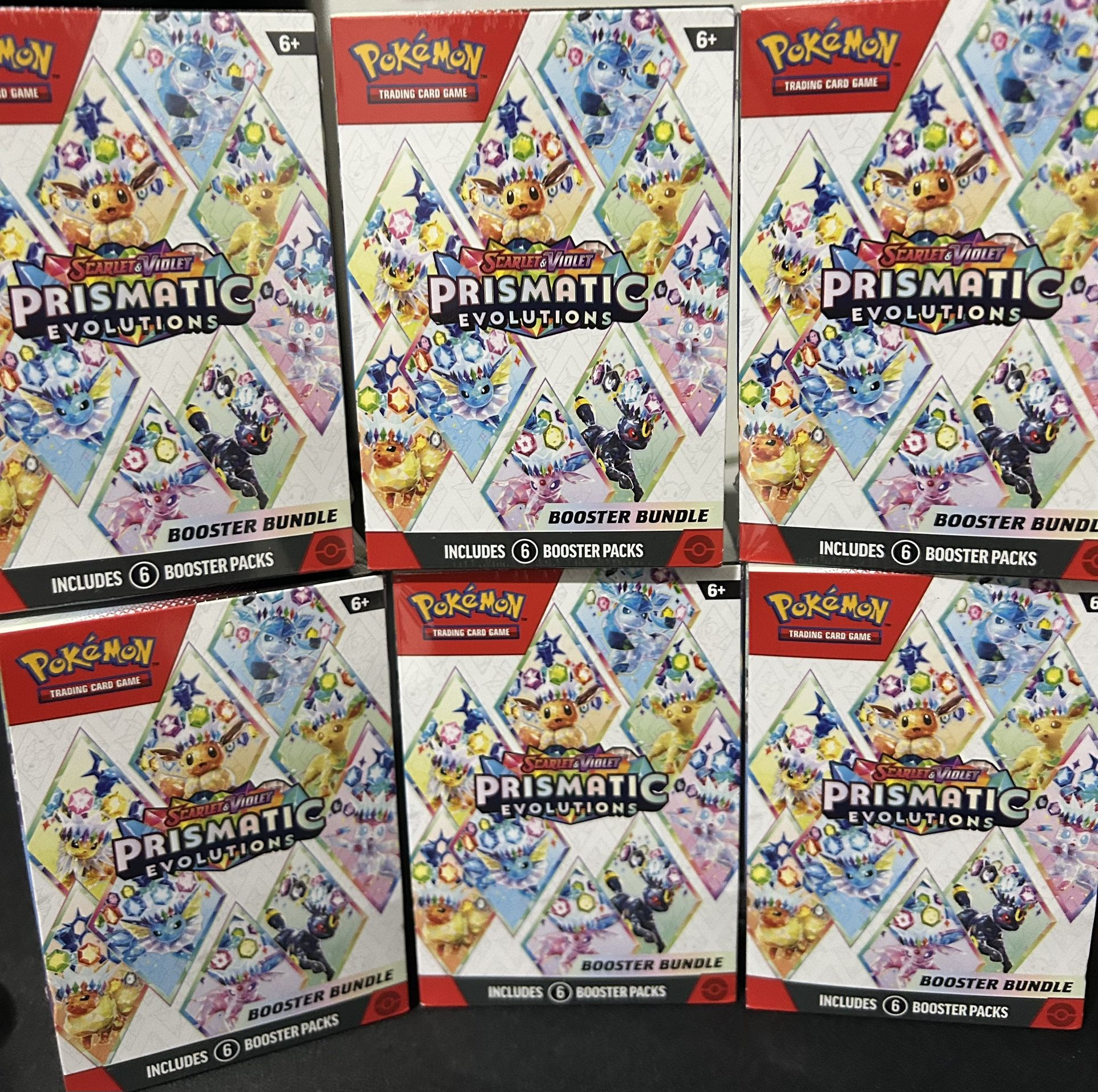 pokemon prismatic evolutions booster bundle