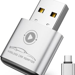 Wireless CarPlay Adapter for Apple iPhone（2026 Upgraded） Mini Design