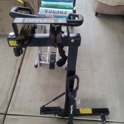 THULE BIKE RACK WITH LOCKS & BIKE STABLIZER