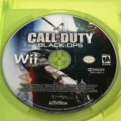Call Of Duty Modern Warfare World at War Black ops Bundle Nintendo Wii