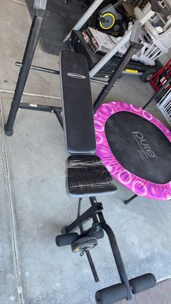 Bench Set And Weights