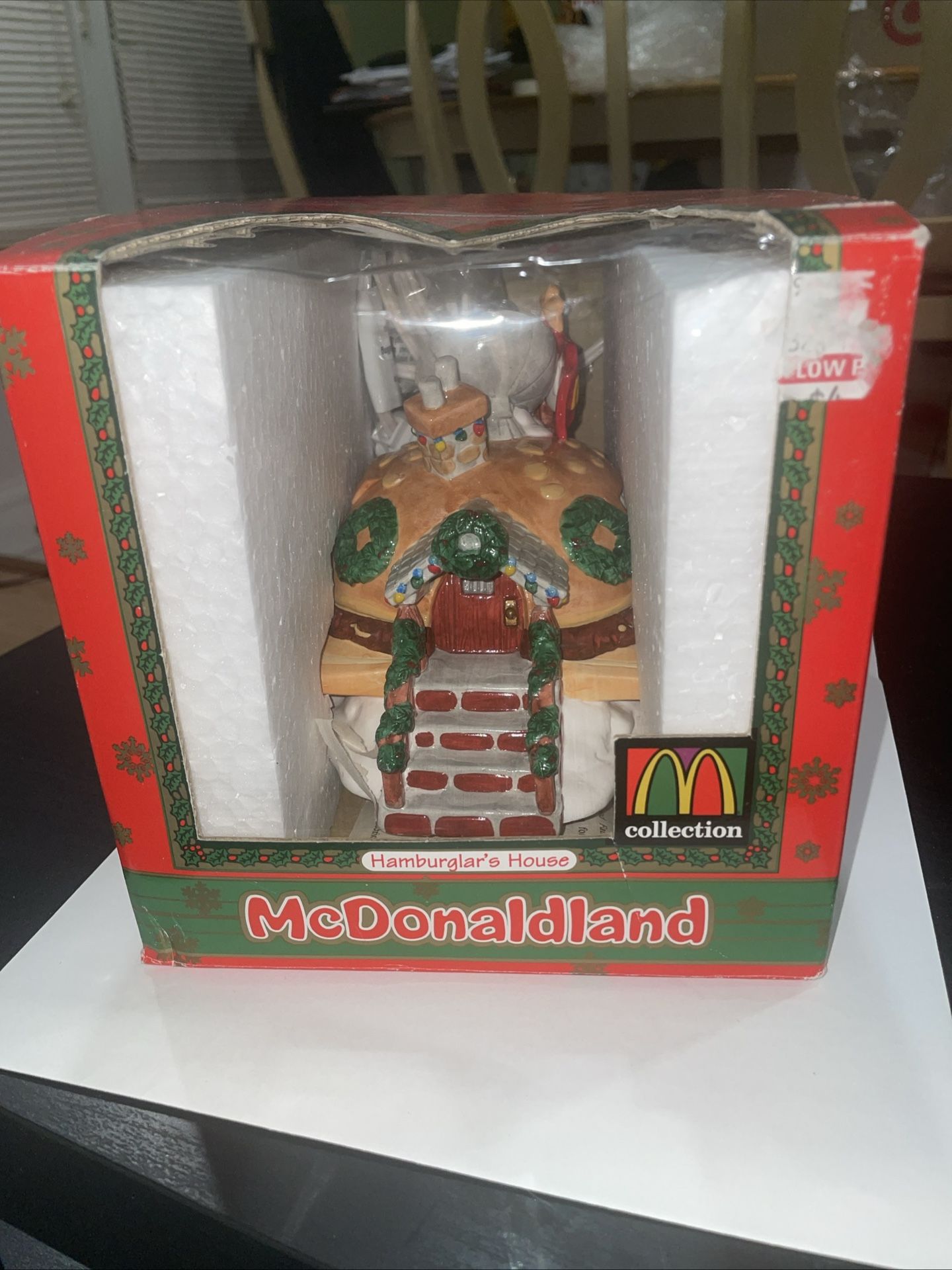 McDonaldland Christmas Village Collection Hamburglars House McDonalds Vintage 97