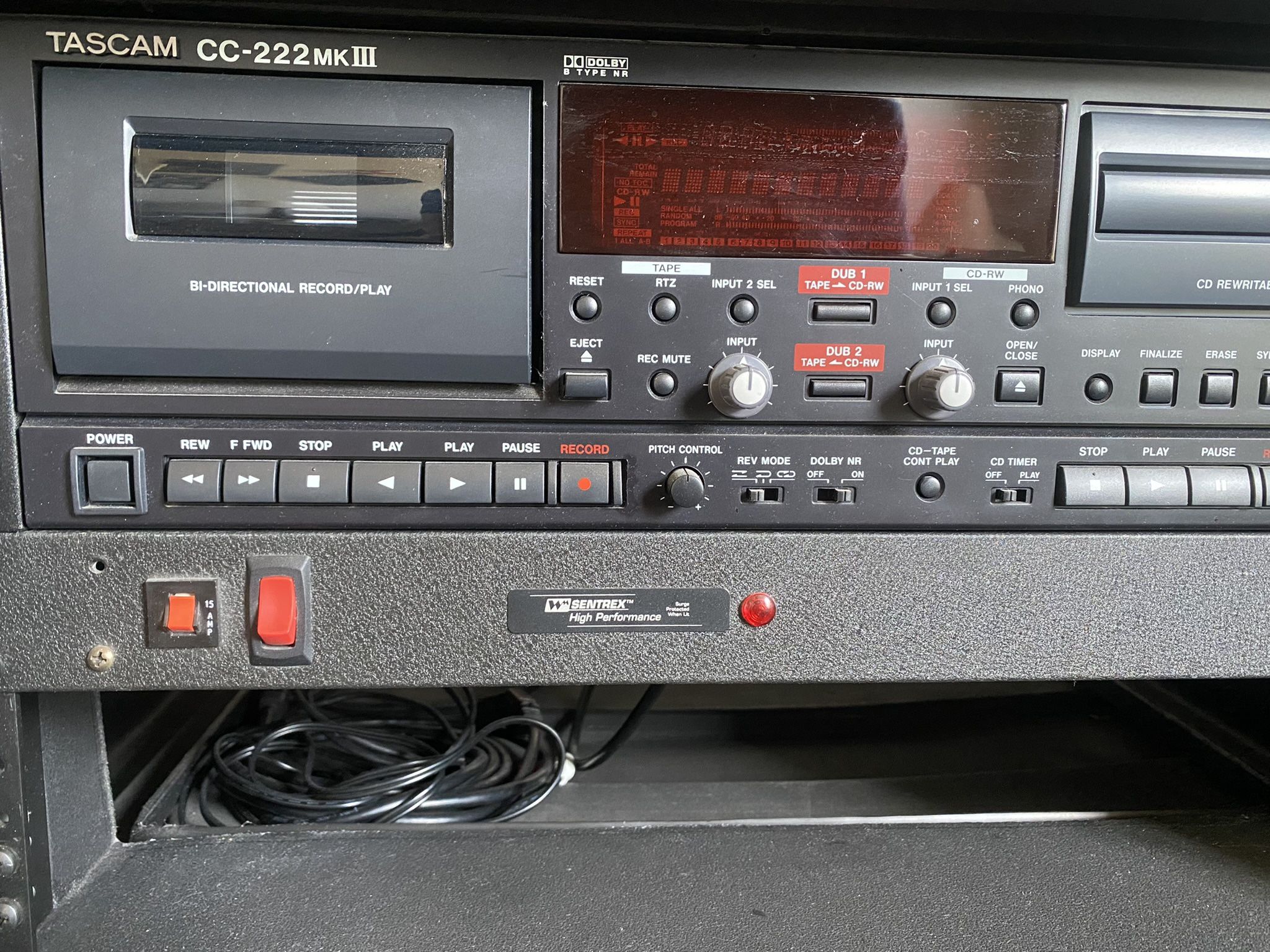 price reduced Tascam CC222 Combo CD/Cassette recorder for Sale in
