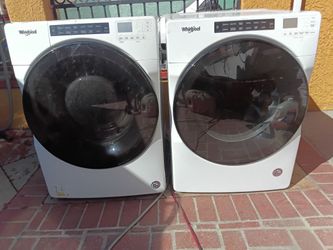 Whirlpool washer and dryer
