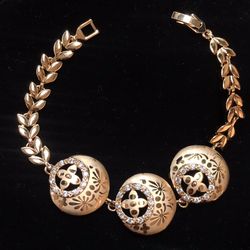 18k Gold Filled Bracelet Bangle Women’s Jewelry 