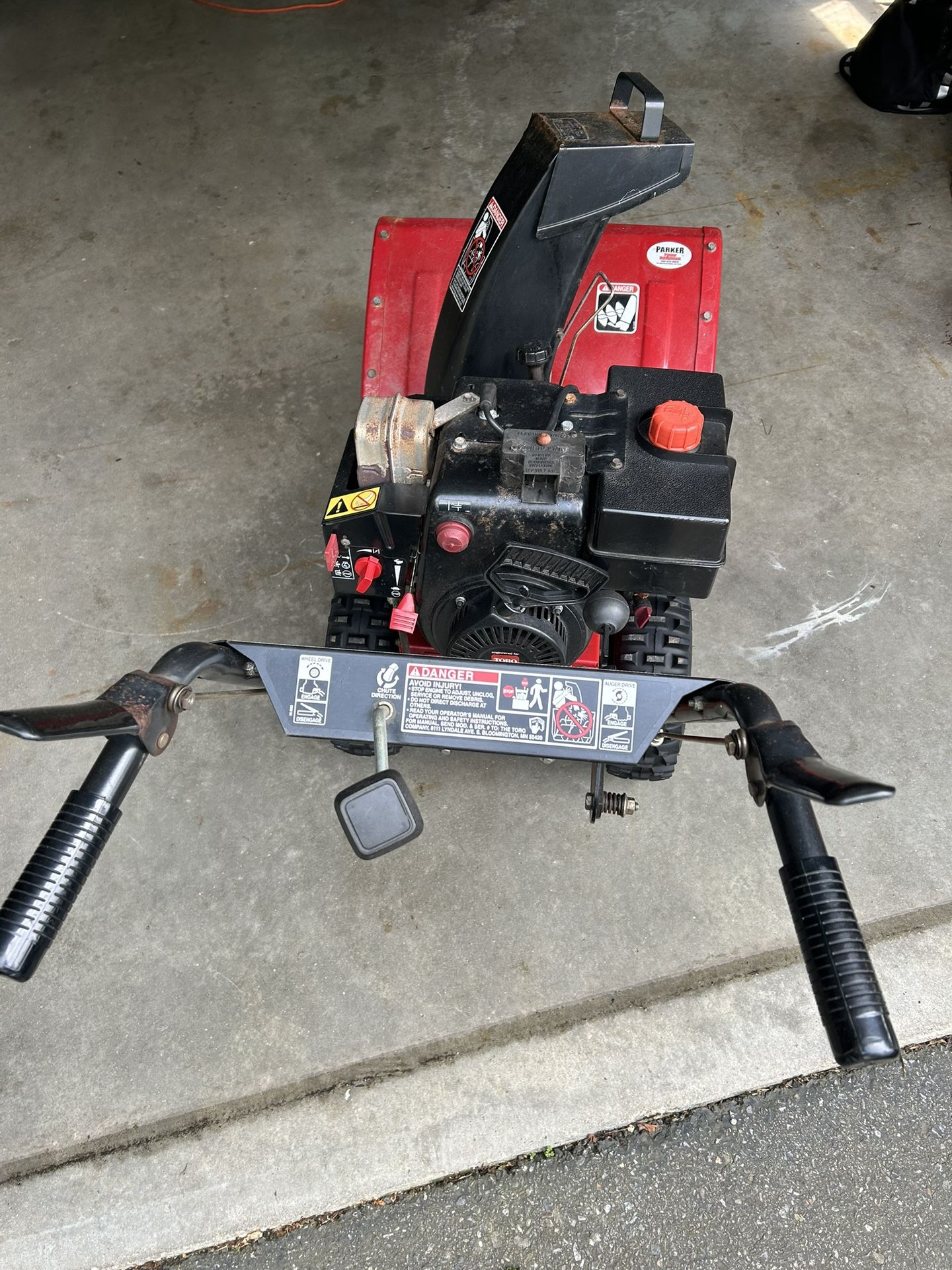 Toro Snow Blower