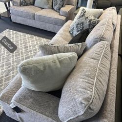 $49 Down Payment Ashley Living Room Set Sofa and Loveseat Mercado 