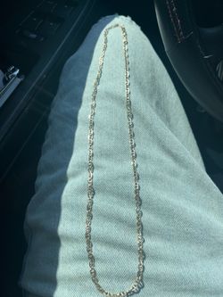 14k chain yellow/white gold
