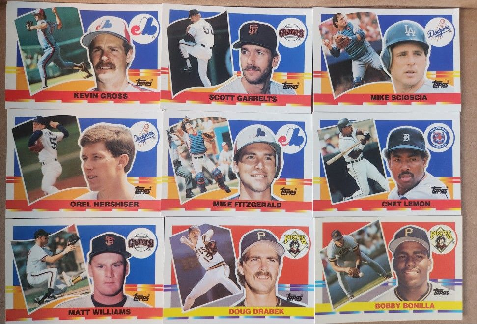 1990 Topps Baseball Cards