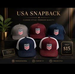 USA soccer hat